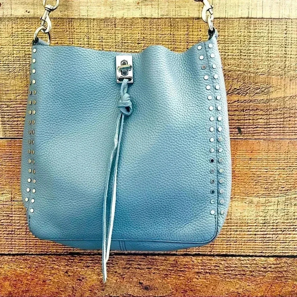 Rebecca Minkoff Small Darren Leather Feed Shoulder Bag - Picture 3 of 11